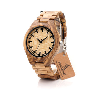 BOBO BIRD  Men's Watches Wooden Wristwatches - watchnjewelshisnhers