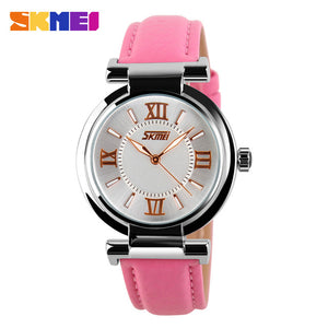 Womens Wristwatch  Fashionable Casual Leather Strap - watchnjewelshisnhers