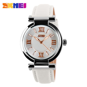 Womens Wristwatch  Fashionable Casual Leather Strap - watchnjewelshisnhers