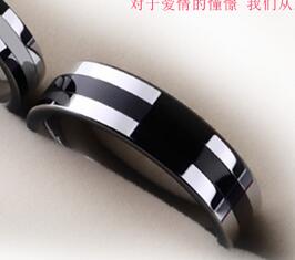tungsten,weding ring men women - watchnjewelshisnhers