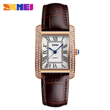 SKMEI Women Quartz Watch Leather Strap Retro - watchnjewelshisnhers