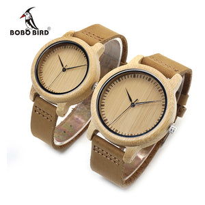 BOBO BIRD Wooden Leather - watchnjewelshisnhers