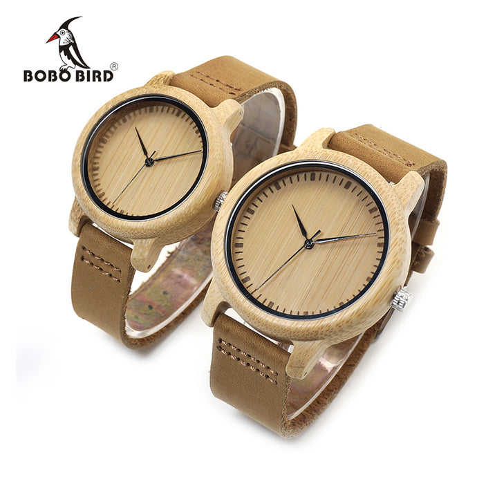 BOBO BIRD Wooden Leather - watchnjewelshisnhers
