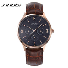 Casual Quartz Watch Leather - watchnjewelshisnhers